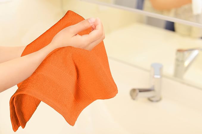 Belizzi Home Ultra Soft 6-Piece Hand Towel Set 16x28-100% Ringspun Cotton - Image 4
