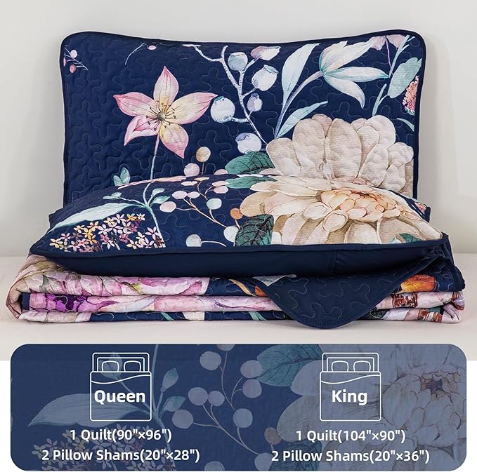 Drucon Floral Quilt King Size - Image 6