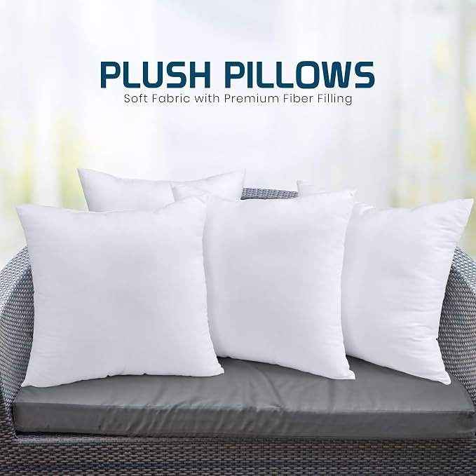 Utopia Bedding Throw Pillows – 22 x 22 Inches Down Alternative Pillows - Image 6