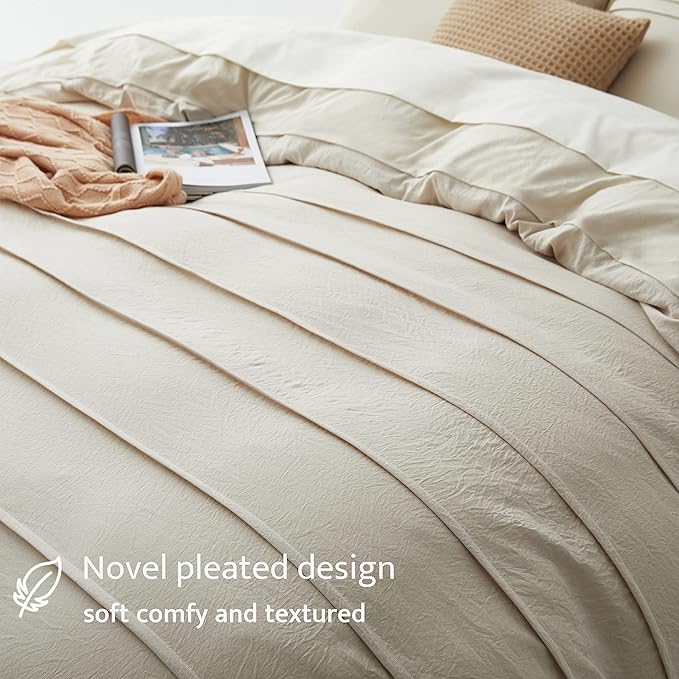 Oli Anderson Beige Duvet Cover King Size - Image 3