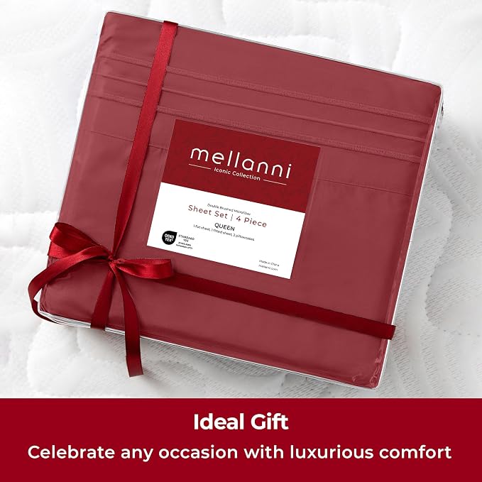 Mellanni Extra Deep California King Sheets - Image 9