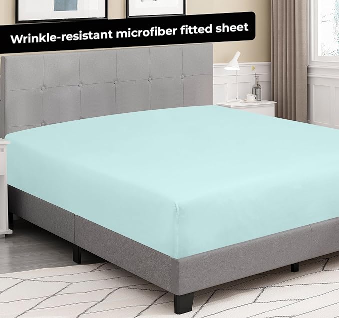Royale Linens Fitted Sheet Full - Image 8