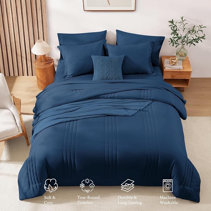 Monbix Queen Comforter Set - Image 4