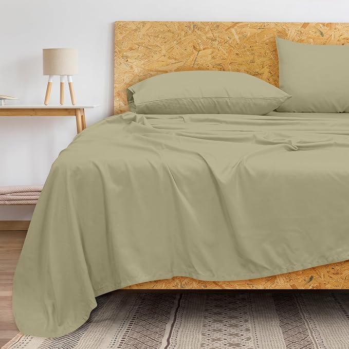 Royale Linens 300 Thread Count 100% Long Staple Combed Cotton Flat Sheet - Image 9