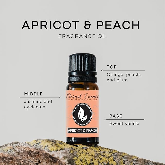 Apricot & Peaches Premium Grade Fragrance Oil - 10ml - Scented Oil - Image 2