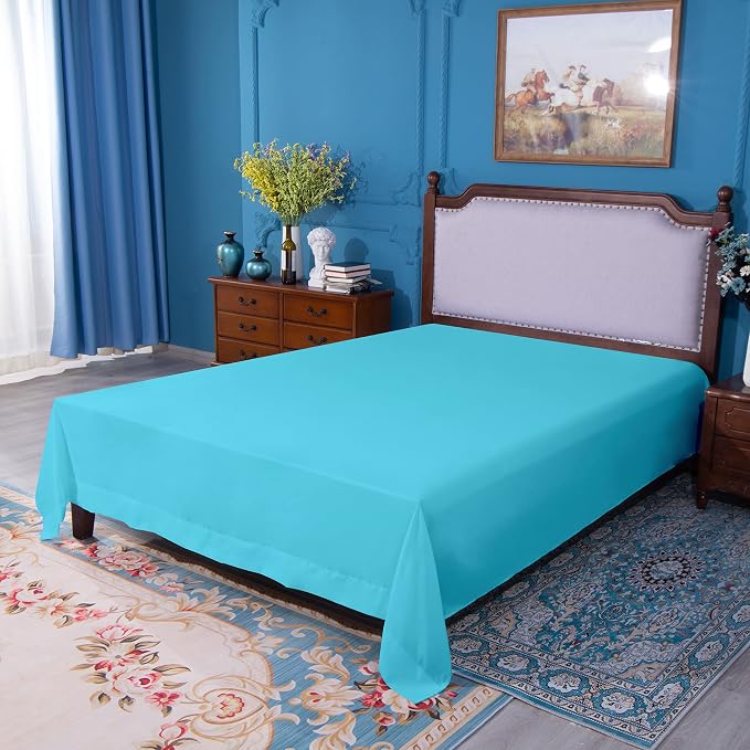 NTBAY California King Flat Sheet Only - Image 5