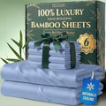 DECOLURE 100% Viscose Derived from Bamboo Sheets King Size by DECOLURE