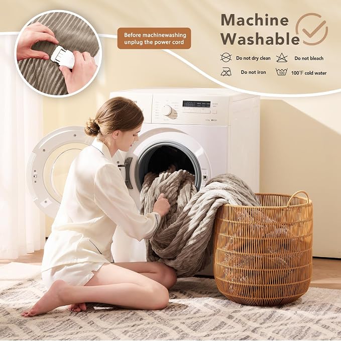 Homemate Heated Blanket Electric Throw - Image 7