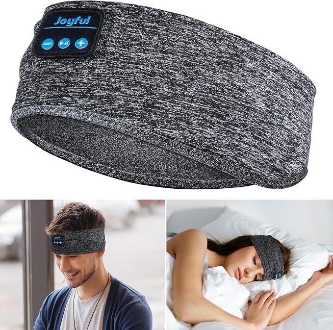 Sleep Headphones Bluetooth 5.3 Headband, Sports Wireless Earphones Sweat - Image 8