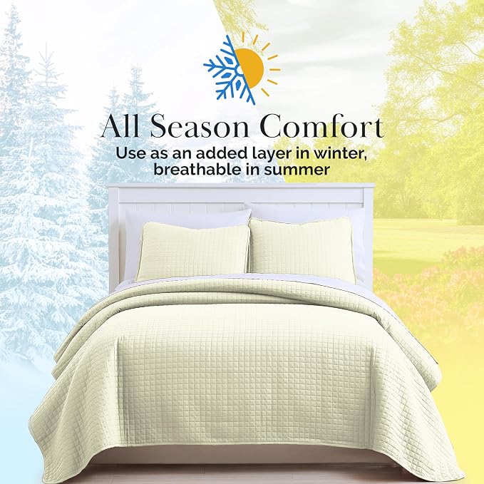 Southshore Fine Living, Inc. Twin XL Quilt Bedding Set, Soft Brushed Microfiber - Image 9