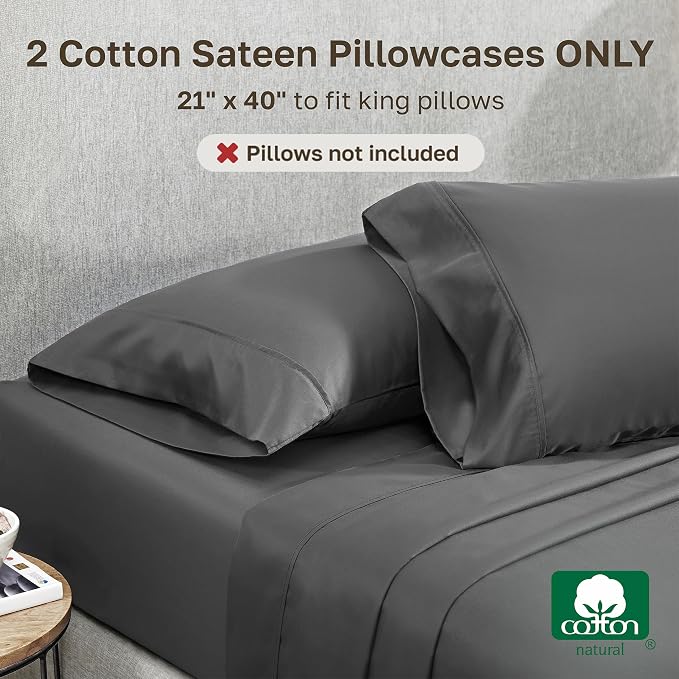 California Design Den King Size Pillowcase Set - Image 3