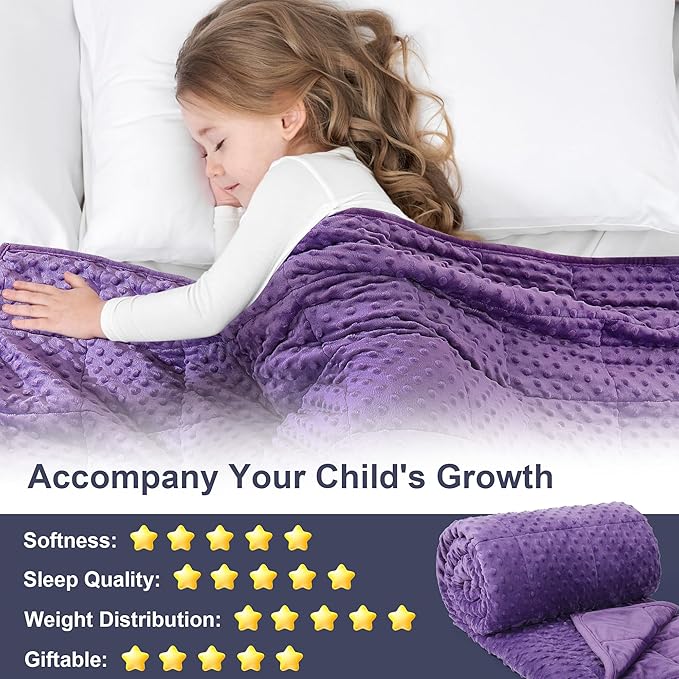 Alomidds Weighted Blanket, Luxury Velvet Weighted Blankets - Image 4