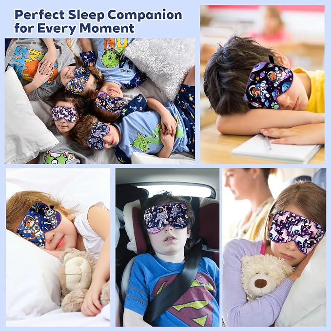 Kids Silk Sleep Mask: 100% Mulberry Silk Eye Mask - Image 7