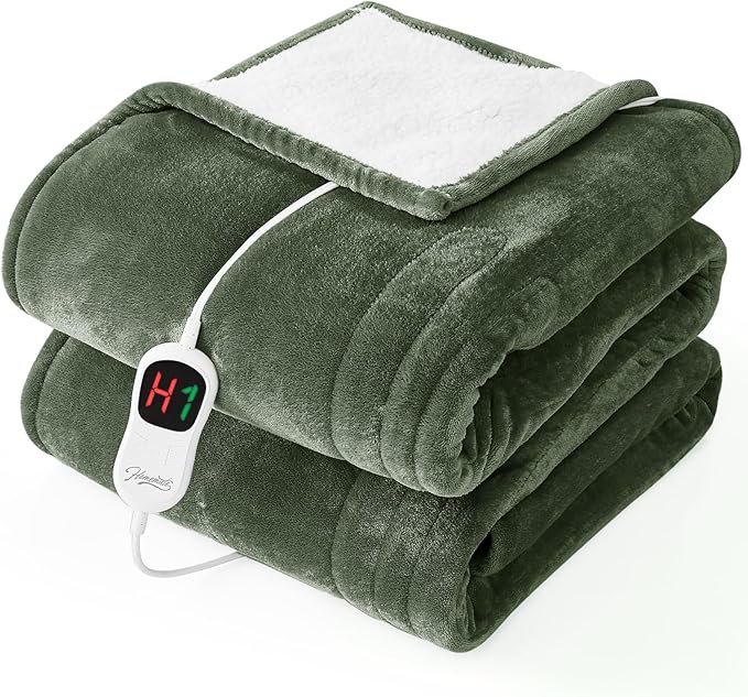 Homemate Electric Heated Blanket Full by Homemate