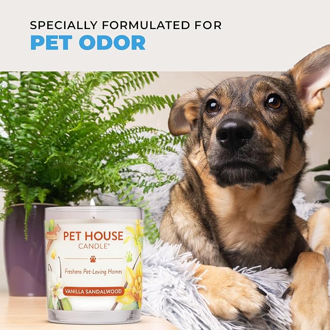 Pet House Candles, Plant-Based, Long Lasting, Clean Burning Scented Pet Odor - Image 6