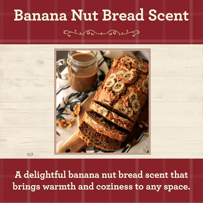 Our Own Candle Company, Banana Nut Bread Scented Mason Jar Candle, 100 Hour - Image 2