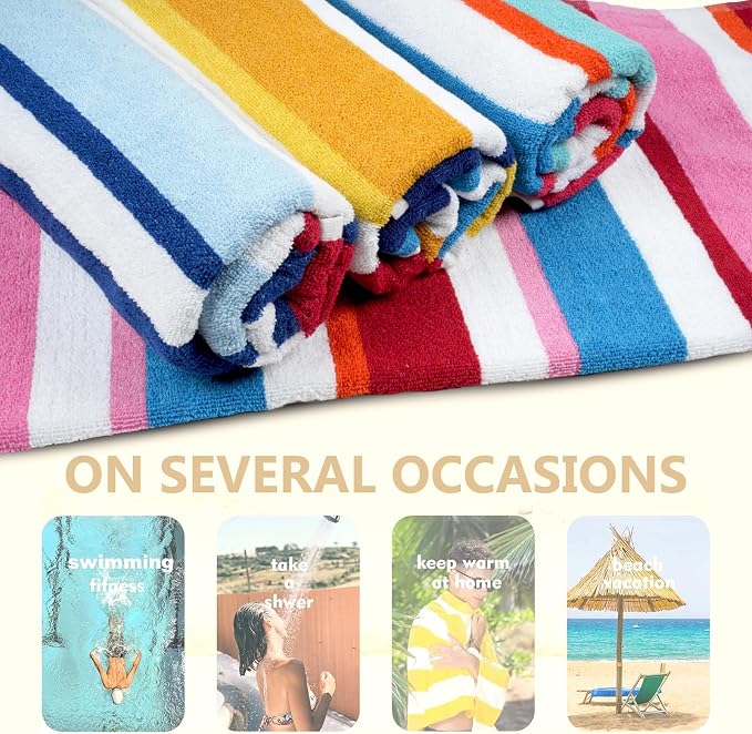 Casa Copenhagen Bora Bora Towels 4Pcs Yellow, Bath Towels - Image 5