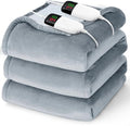 Heated Electric Blanket Queen Size by BOMOVA