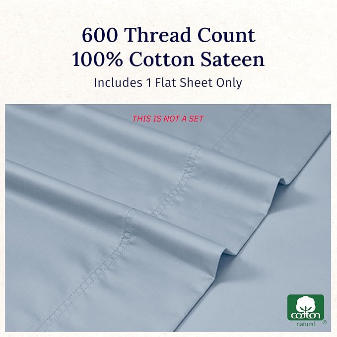 100% Cotton Flat Sheet - Image 5