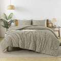 Andency Oatmeal Twin/Twin XL Comforter Set, Twin Bed Comforter by Andency