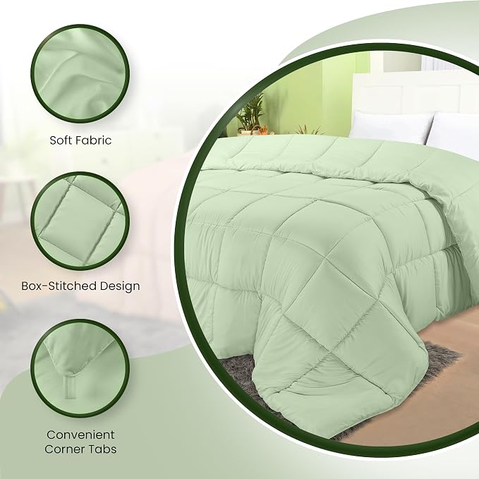 Utopia Bedding Comforters King Size, All Season Duvet Insert, Down Alternative - Image 6