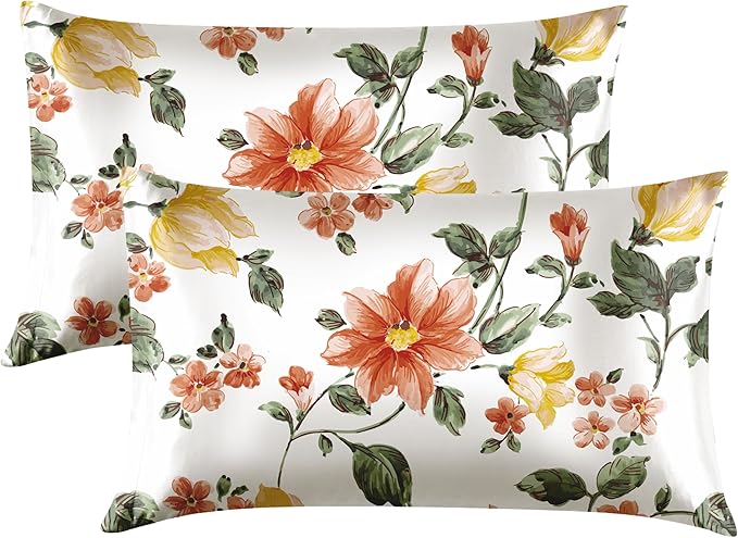 EXQ Home Satin Pillowcase for Hair and Skin Queen by EXQHomeTexitleCoLtd