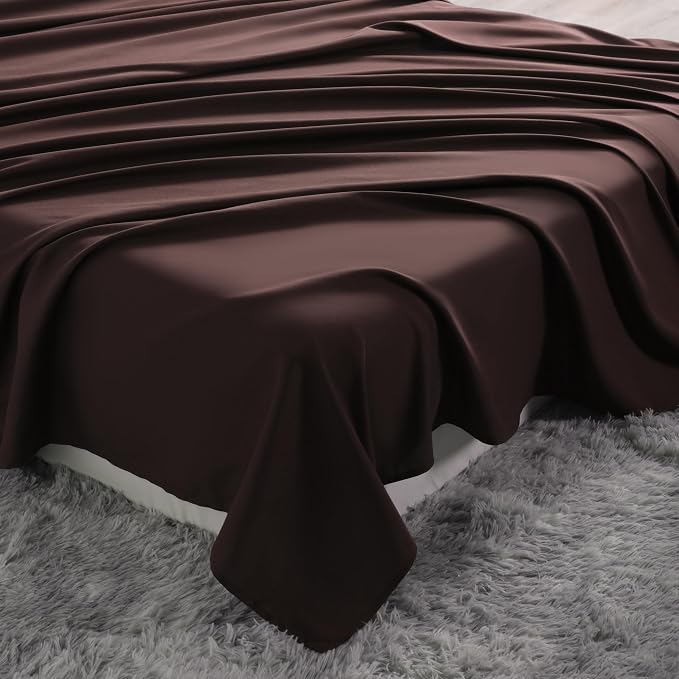 NTBAY Twin Extra-Long Flat Sheet Only - Image 7