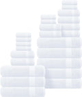 GLAMBURG Ultra Soft 24-Piece Towel Set by GLAMBURG