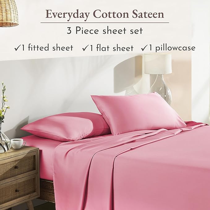 California Design Den Twin Bed Sheets Set - Image 4