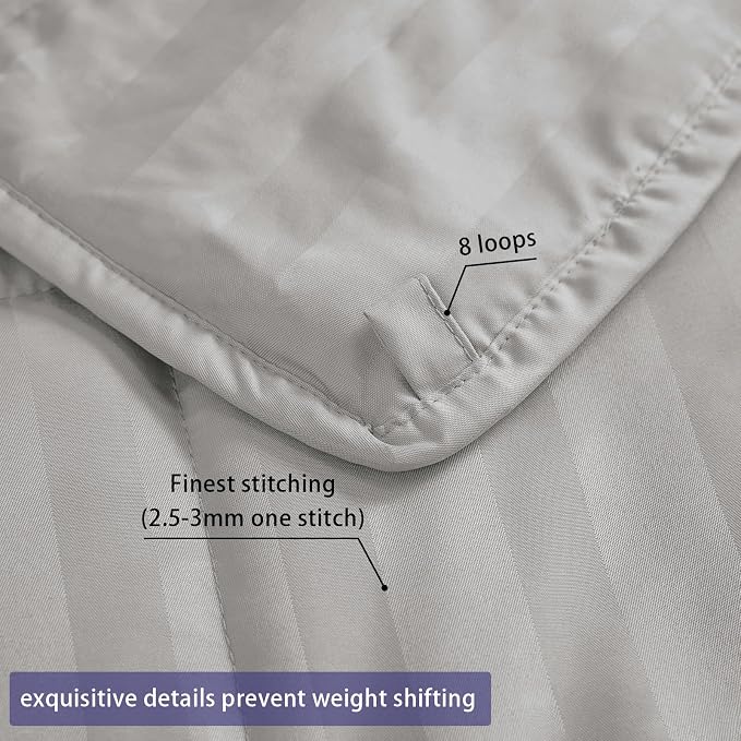 yescool Weighted Blanket for Adults Heavy Blanket for Sleeping Perfect for - Image 5