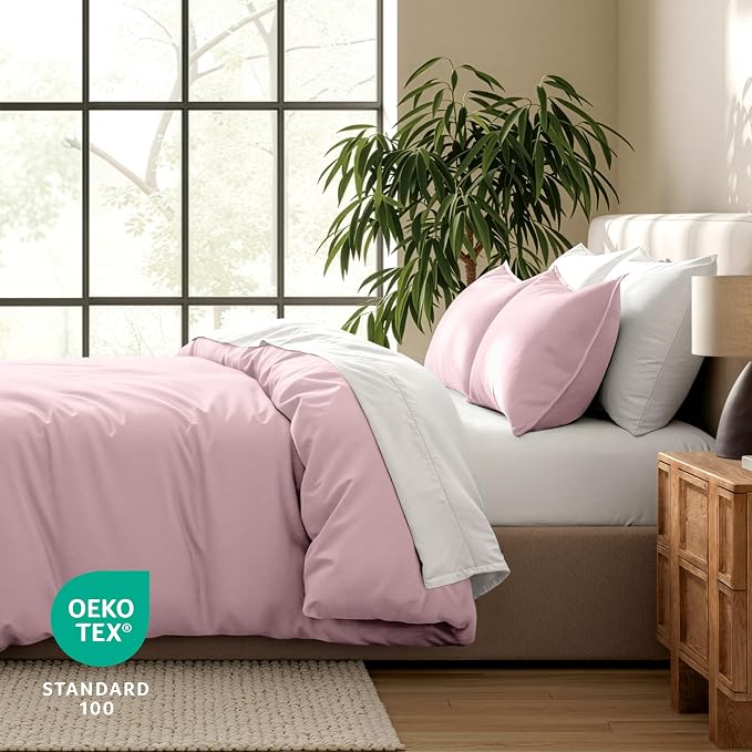 Bare Home Bedding Duvet Cover Queen Size - Image 5