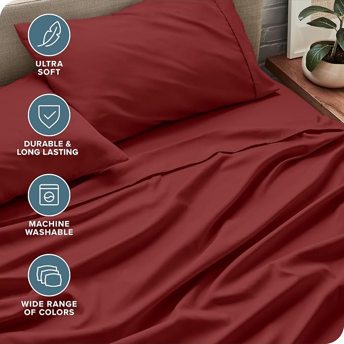 Bare Home Full XL Sheet Set - Image 4