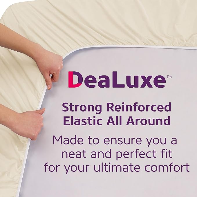 King Fitted Sheet Deep Pocket – Extra Deep Pocket Fitted Sheet King Size 17” - Image 4