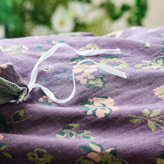 mixinni Vintage Floral Duvet Cover King Set - Image 9