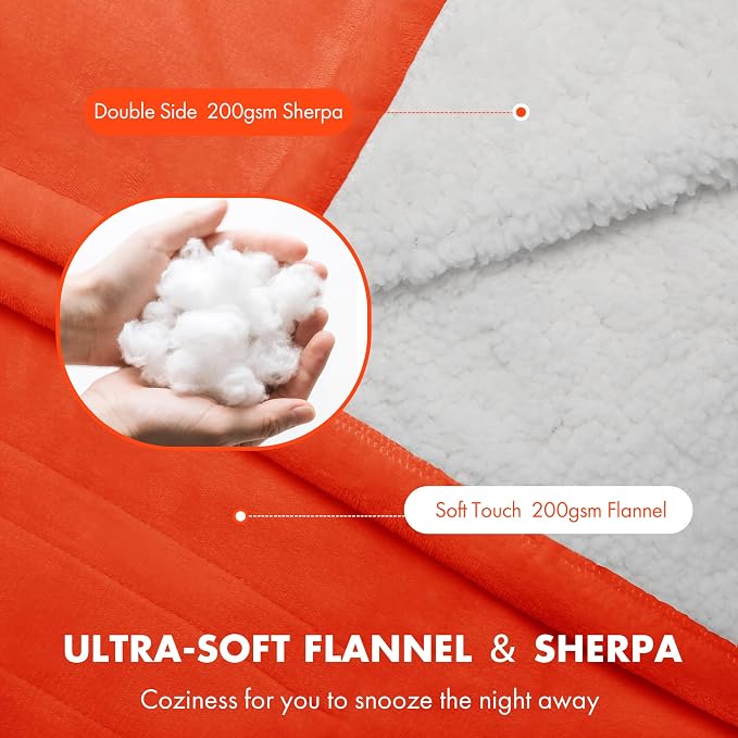 Electric Heated Blanket Twin 62" x 84" - Image 3