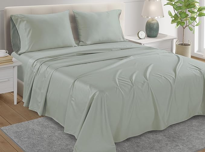 Deep Pocket Full Sheets Set, Egyptian Cotton Sheets Full Size Bed Set by CHATEAUHOMECOLLECTION