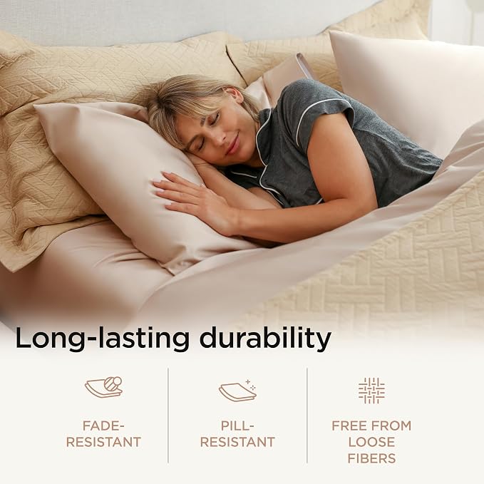 Threadmill Luxury 800 Thread Count California King 100% Cotton Sheets - Image 4