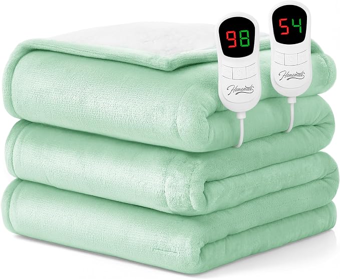 Homemate Electric Heated Blanket Queen Size by Homemate
