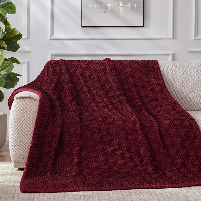 Anysay Knitted Weighted Blanket - Image 5