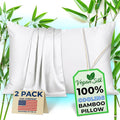 Pillow Cases - 100% Viscose Derived from Bamboo - Cooling Pillowcase - Standard by VeganSilk