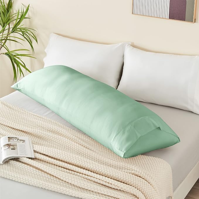 BEDELITE Body Pillow Case Cover, Rayon Made from Bamboo, Cooling Body Pillow - Image 8