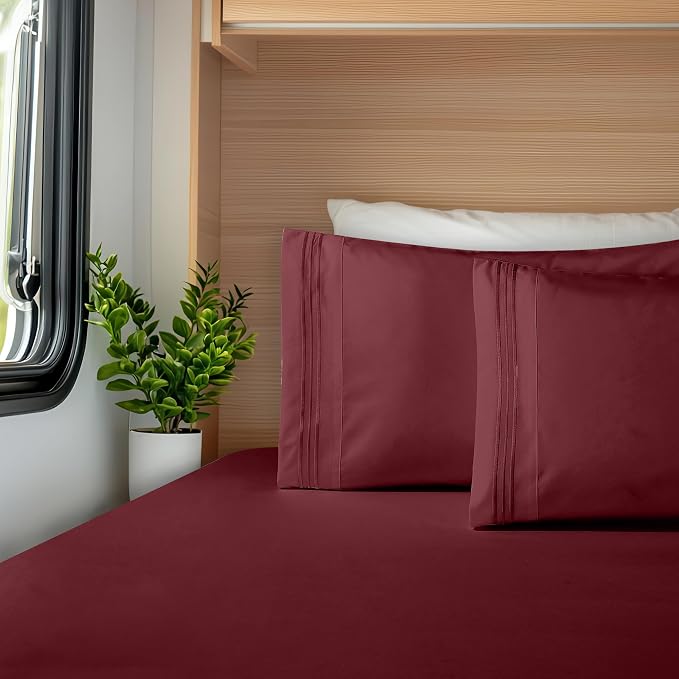 Elegant Comfort Luxurious 1500 Premium Hotel Quality Microfiber Three Line - Image 2