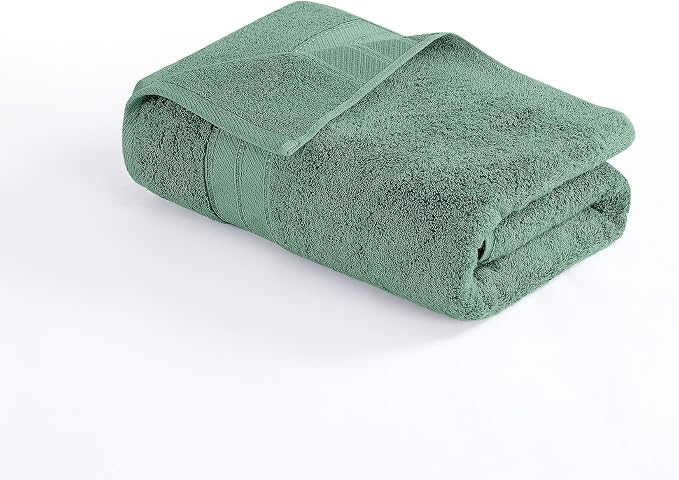 Modern Threads 4-Pack SpunLoft Bath Sheet White 35x70 - Image 5