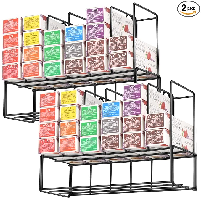 Meudid Hair Color Organizer for Salon Storage Rack by Meudid