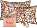 Silk Pillow Cases 2 Pack Queen Size by LYSHINSILKPILLOWCASES