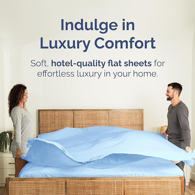 Twin XL Size Flat Sheet - Image 2