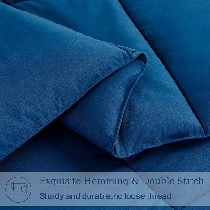EASELAND Twin Size Down Alternative Comforter - Image 5