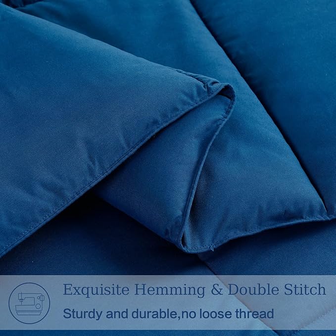 EASELAND Full Size Down Alternative Comforter - Image 5