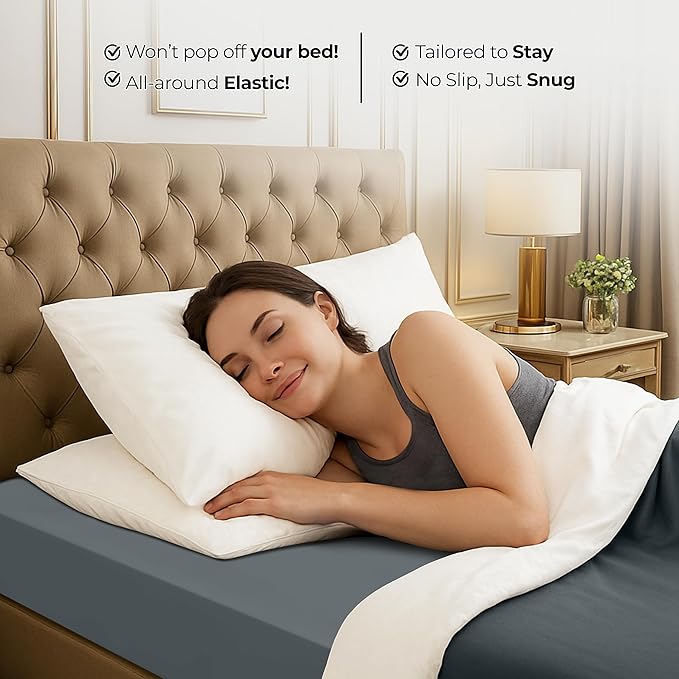 Utopia Bedding King Fitted Sheet - Image 8