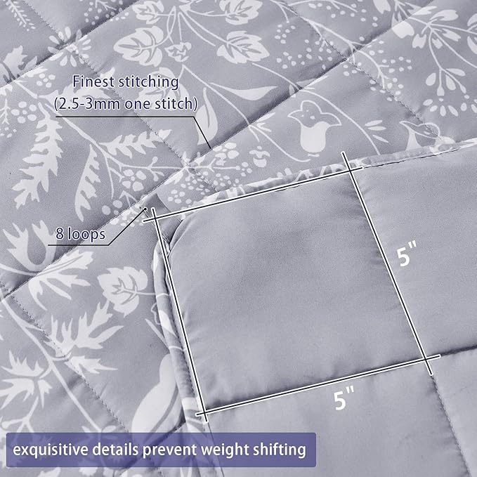 yescool Weighted Blanket for Adults Cooling Heavy Blanket for Sleeping Perfect - Image 4